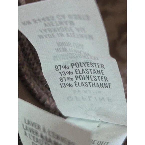 NWT OFFLINE by Aerie | Size Medium | High-Rise Metallic Mauve Snakeskin Leggings - Picture 9 of 14